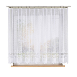 Firanka gotowa żakardowa MODESTA 300x160 cm biały