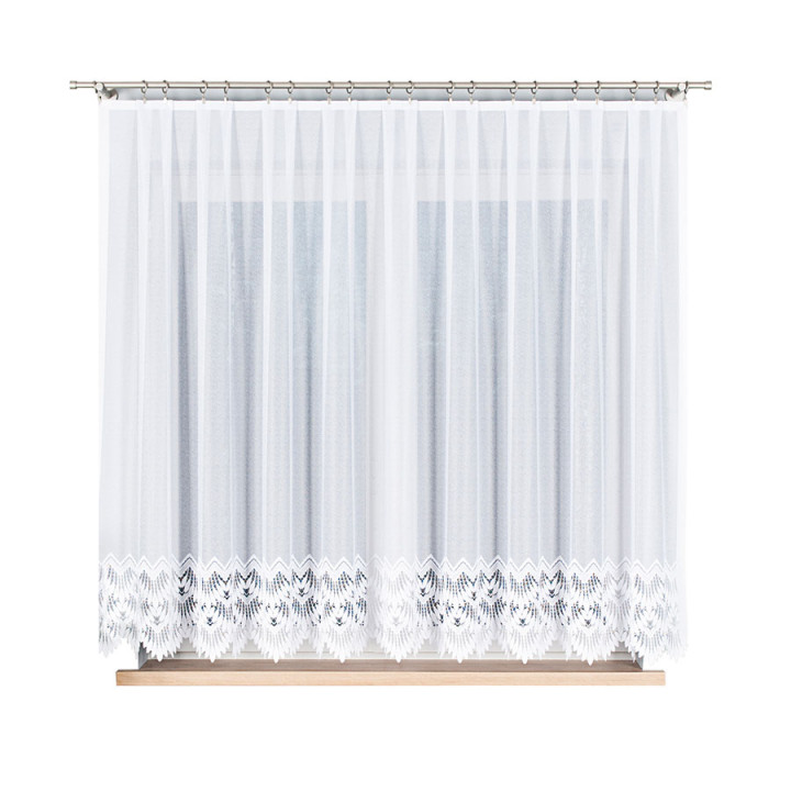 Firanka gotowa żakardowa FELICJA 300x160 cm biały