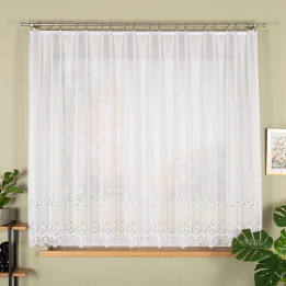 Firanka gotowa żakardowa 018534 300x160 cm biały
