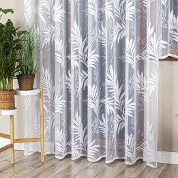 Firanka gotowa żakardowa KAJA 300x250 cm biały