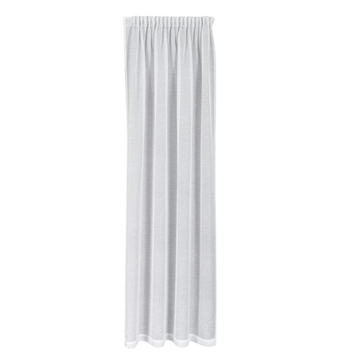 Firanka gotowa na taśmie z etaminy ETAMINA 300x230 cm biały