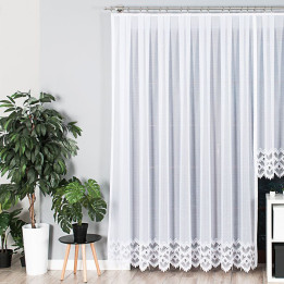 Firanka gotowa żakardowa FELICJA 300x250 cm biały