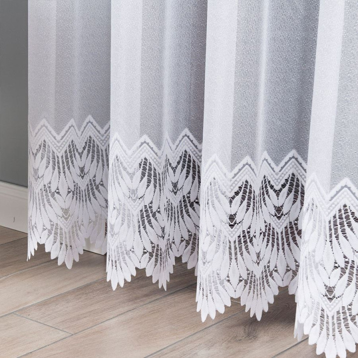 Firanka gotowa żakardowa FELICJA 300x250 cm biały