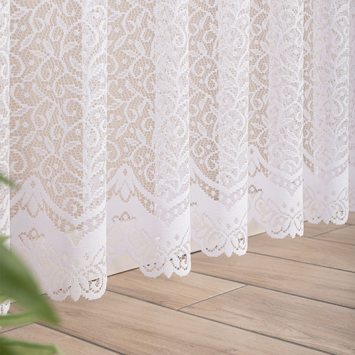 Firanka gotowa żakardowa BOGUMIŁA 300x250 cm biały