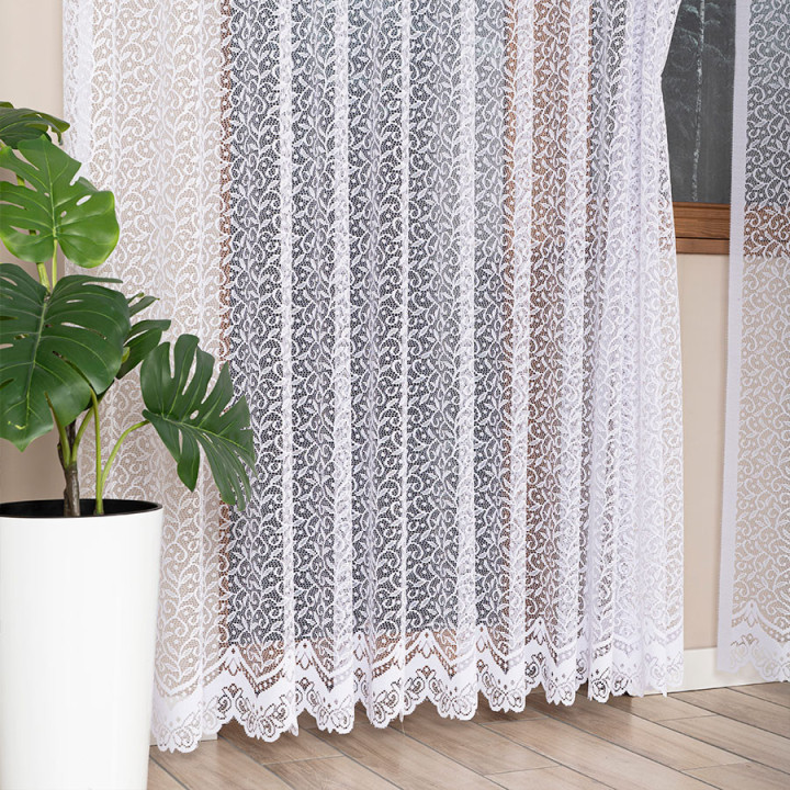 Firanka gotowa żakardowa BOGUMIŁA 300x250 cm biały
