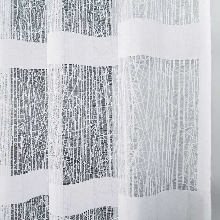 Firanka gotowa żakardowa WIKTORIA 410x160 cm biały
