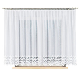 Firanka gotowa żakardowa 018989 400x160 cm biały